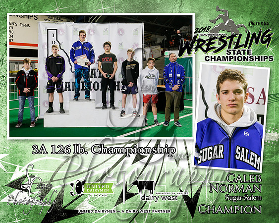 3A 126lb Caleb Norman