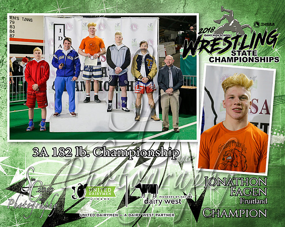 3A 182lb Jonathon Fagen