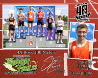 4A Boys 200 Meters Parker Elliott