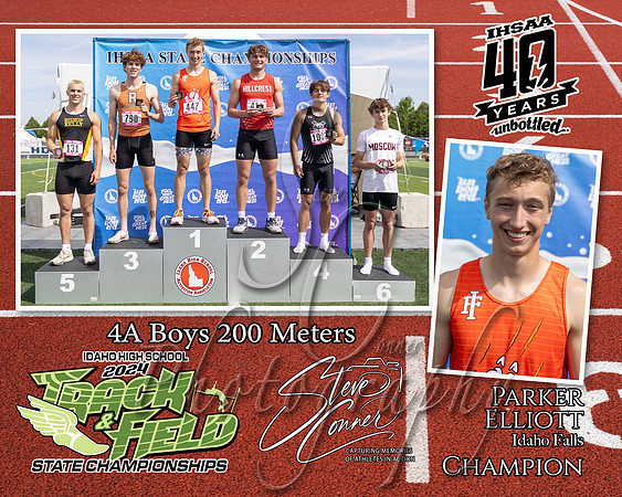 4A Boys 200 Meters Parker Elliott