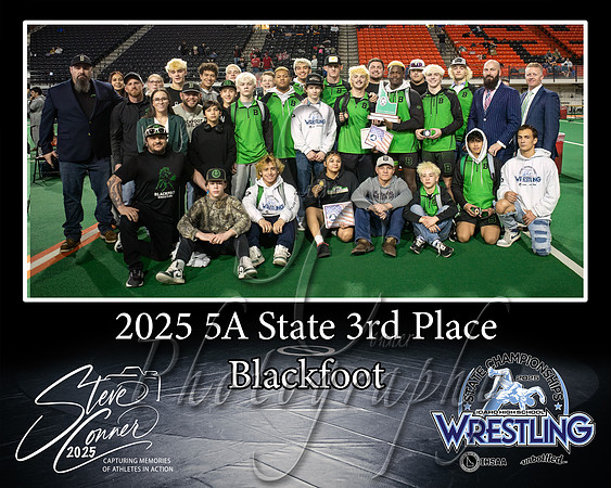 2025 5A 3rd Place Blackfoot Memory Mate