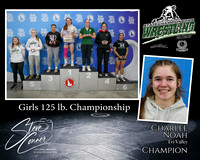 Girls 125lb Champion - Charlee Noah - Tri-Valley