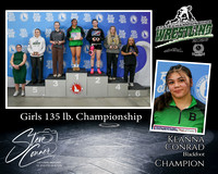 Girls 135lb Champion - Keanna Conrad - Blackfoot.
