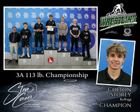 3A 113lb Champion - Colton Storey - Kellogg