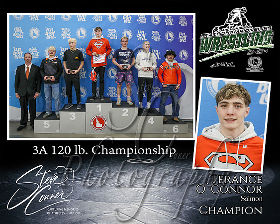 3A 120lb Champion - Terance O`Connor - Salmon