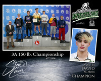 3A 150lb Champion - Zach David - St. Maries