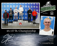 4A 157lb Champion - Ty Cobb - Weiser