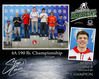 4A 190lb Champion - Blaise Turner - American Falls
