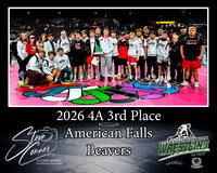 2026 4A 3rd Place - American Falls
