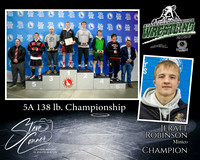5A 138lb Champion - Jeratt Robinson - Minico