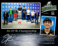 5A 157lb Champion - Tensei Thompson - Bishop Kelly