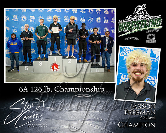 6A 126lb Champion - Jaxson Freeman - Caldwell