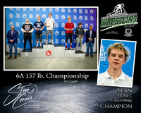 6A 157lb Champion - Sean Hall - Canyon Ridge
