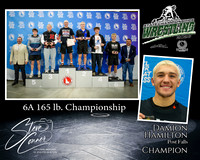 6A 165lb Champion - Damion Hamilton - Post Falls