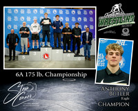 6A 175lb Champion - Anthony Butler - Eagle