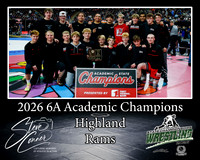 2026 5A Academic Champions - Highland
