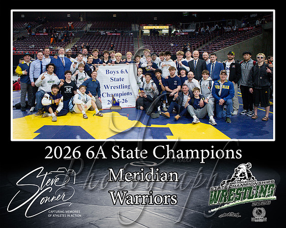 2026 6A State Champions - Meridian