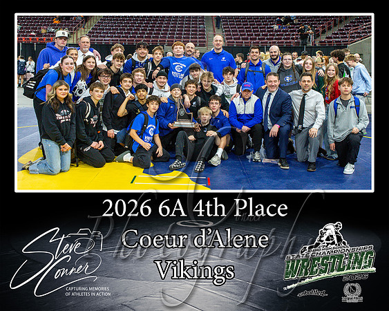 2026 6A 4th Place - CdA
