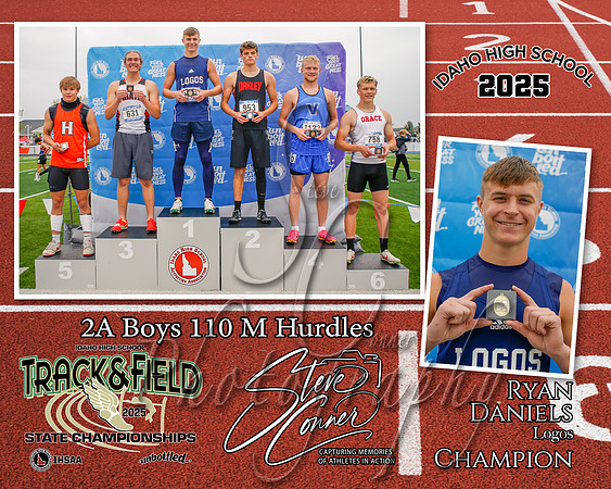 2A Boys 110 M Hurdles Champion - Ryan Daniels