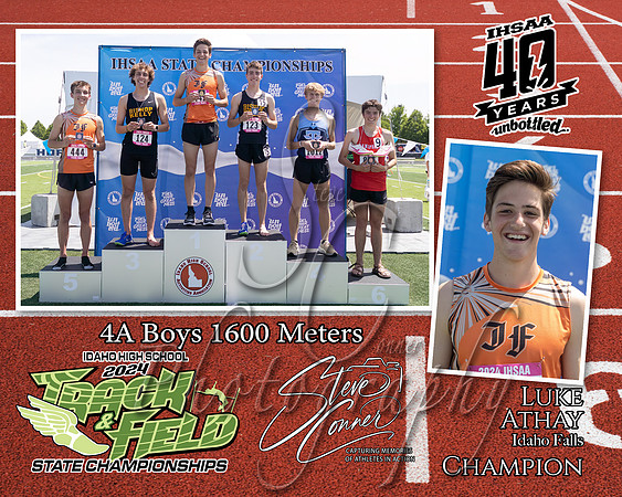 4A Boys 1600 Meters Luke Athay
