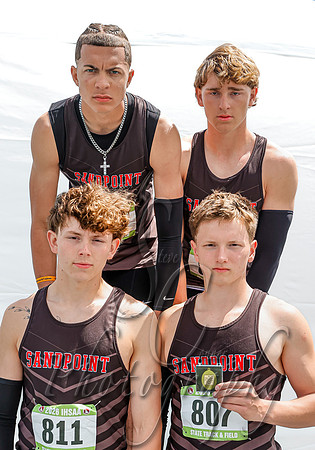 5A Boys 4x100 Relay Champion - Sandpoint 2