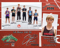 2026 5A Boys State 100 M Champion - Maverick Gomez - Sandpoint