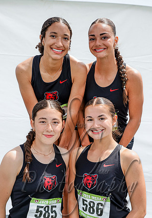 5A Girls 4x100 Relay Champions - Moscow