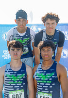 6A Boys 4x200 Relay Champions - Mountain View