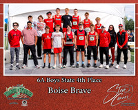2026 6A Boys State 4th Place - Boise
