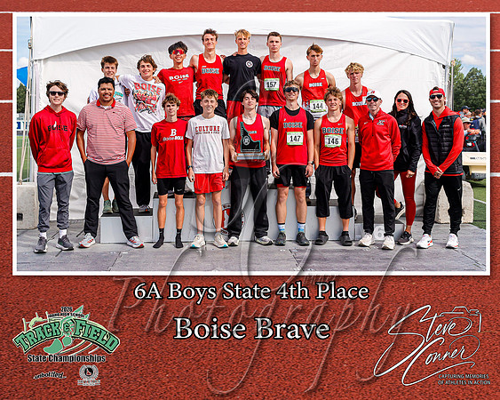 2026 6A Boys State 4th Place - Boise