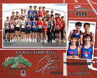 2026 6A Boys State 4x800 Relay Champions - Couer d'Alene