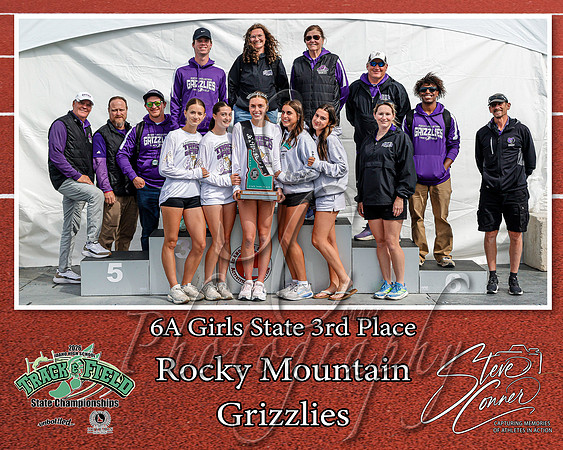 2026 6A Girls State 3rd Place - Rocky Mounntain