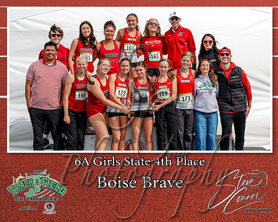 2026 6A Girls State 4th Place - Boise