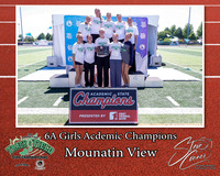 2026 6A Girls Academic Champions - Mountain View