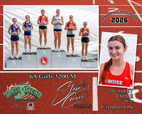 2026 6A Girls State 3200 M Champion - Audrey Orme