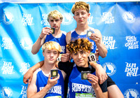 2A Boys 4x100 Relay Champions - Centennial Baptist