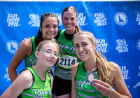 2A Girls 4x200 Relay Champions - Victory Charter