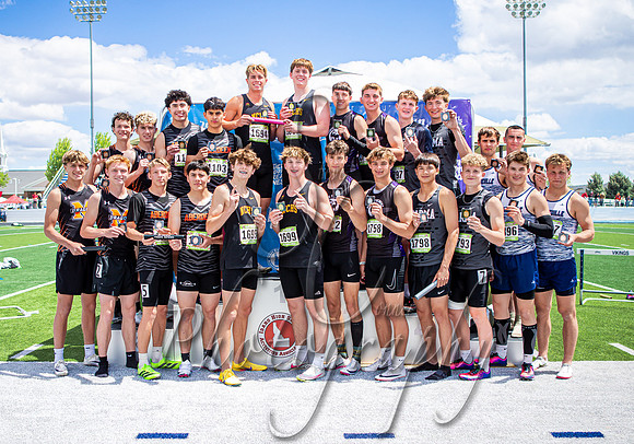 3A Boys 4x200 Relay