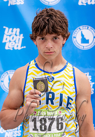 3A Boys 100 Champion - Garrett Van Noy - Ririe