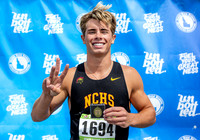3A Boys 400 Champion -  Ian Johnson - Nampa Christian