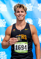 3A Boys 300 MH Champion - Ian Johnson -  Nampa Christian
