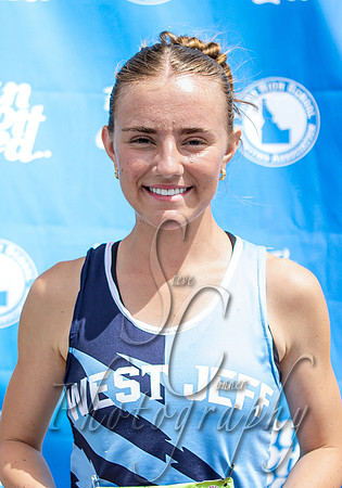 3A Girls 800 Champion -  Bella Spencer  - West Jefferson
