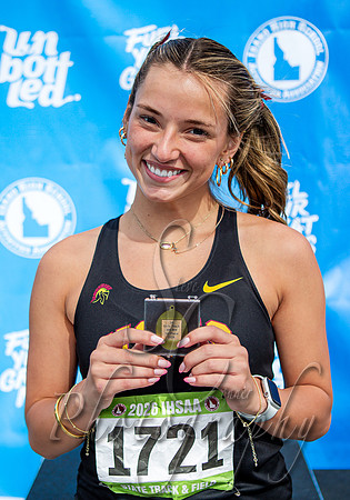 3A Girls 300 MH Champion - Marley Smith - Nampa Christian