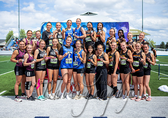 3A Girls 4x100 Relay