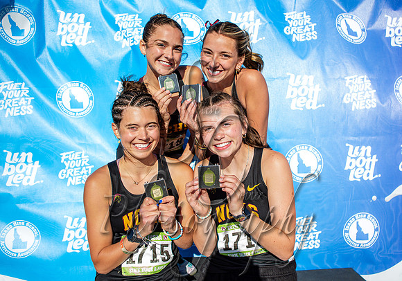 3A Girls 4x400 Relay Champions - Nampa Christian