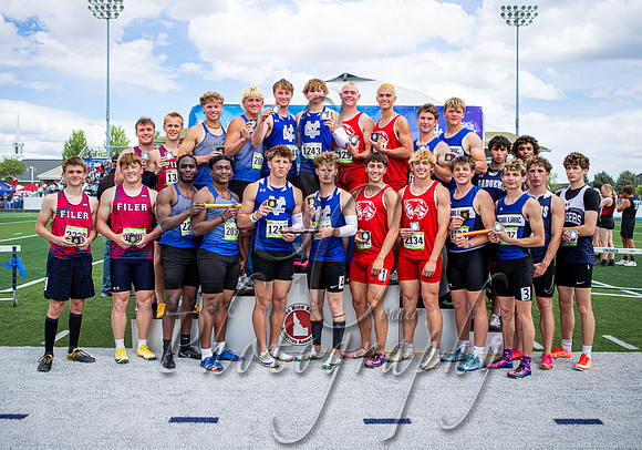4A Boys 4x100 Relay