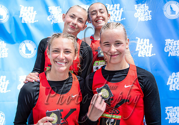 4A Girls 4x100 Relay Champions - Kimberly