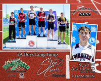 2026 2A Boys State High Jump Champion - Keaton Archibald - Butte County
