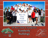 2026 4A Boys State Champions - Kimberly