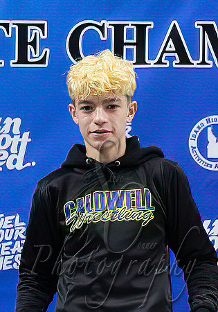 4A 98lb State Champion -  Ryan Hirchert - Caldwell